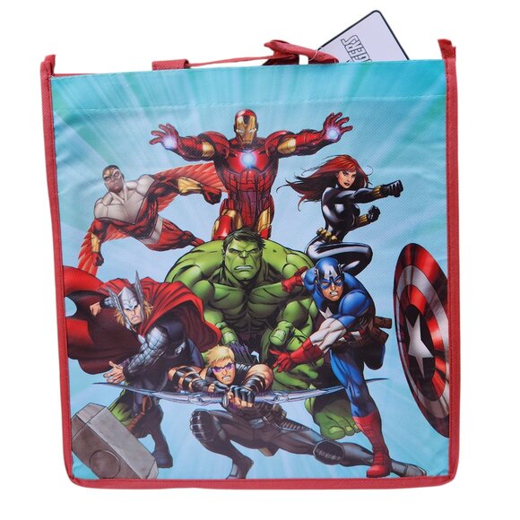 Disney Marvel Avengers Reusable Shopping Shopper 14" Tote Bag - Picture 1 of 1
